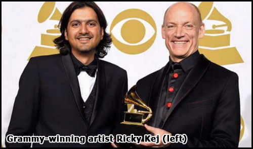 Grammy-winning artist Ricky Kej